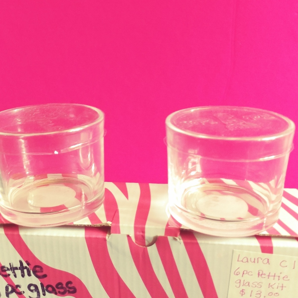Pink zebra 6 pc set glimmer candle set